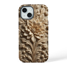 Caixa iPhone / iPad do Bloom do Alivio bege