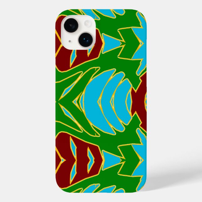 Caixa iPhone / iPad, um design multicor elegante (Verso)