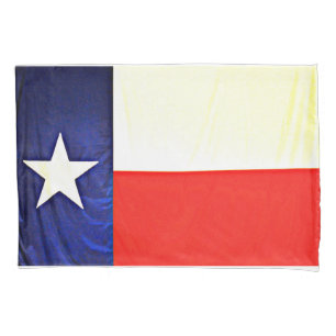 Caixa padrão do travesseiro da bandeira de Texas