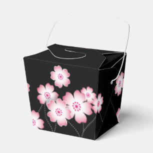 Caixa para viagem da flor de cerejeira