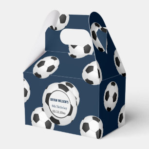 Caixa personalizada tema do favor do futebol do