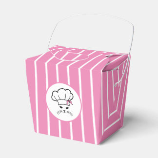 Caixa Personalizável de Favor do Pequeno Gato