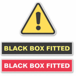 CAIXA PRETA INSTALADA ADESIVO