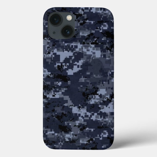 Caixa resistente azul militar do iPhone 6 dos E.U. (Verso)