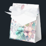 caixa romântica floral para lembrancinhas<br><div class="desc">Padrão floral suave</div>