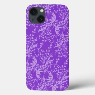 Caixa roxa modelada damasco do ipad do Wildflower
