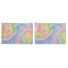 Caixa Travesseiro do Pastel Rainbow Tie Dye