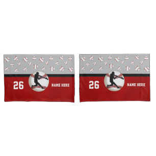 Caixa, vermelho e cinzas personalizados do