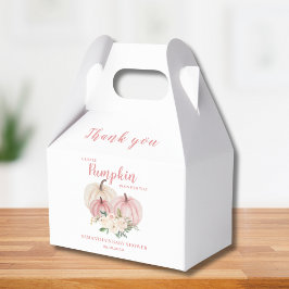 Caixas de Chá de fraldas de Abóbora Rosa