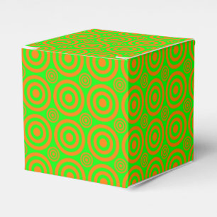 CAIXAS DE FAVOR BOLseye-ORANGE-NEON-Sq