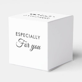 Caixas de Favor com Coração e Texto Personalizado 