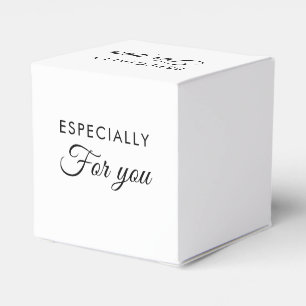 Caixas de Favor com Coração e Texto Personalizado