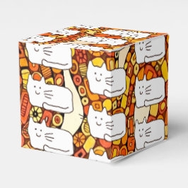 Caixas de Favor com Desenho de Linha de Gatos de D
