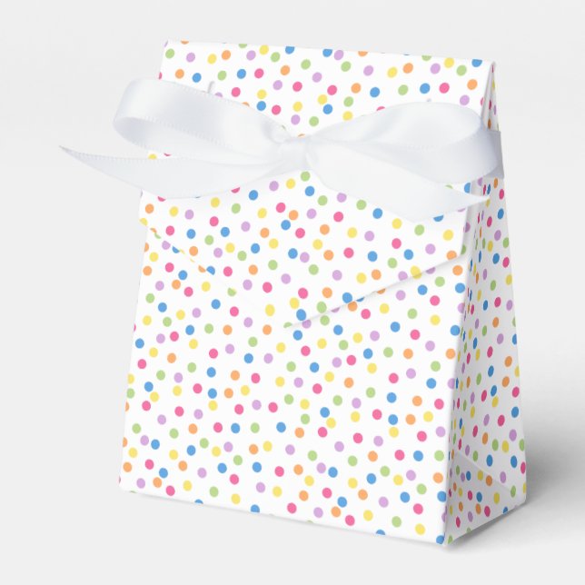 Caixas de Favor Confetti Dazzle (Pontos) (Frente)