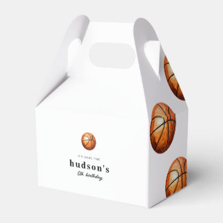 Caixas de Favor de Aniversário de Basquetebol