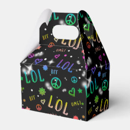 Caixas de Favor de Aniversário LOL Rainbow Sparkle