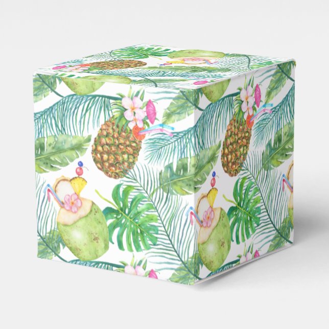 Caixas de Favor de Bebidas de Frutas Tropicais (Frente)