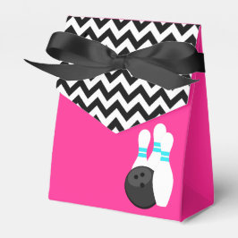 Caixas de Favor de Boliche Neon Chevron