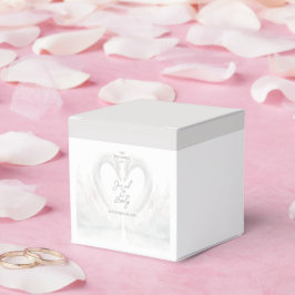 Caixas de Favor de Casamento Swan Personalizadas