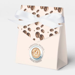 Caixas de Favor de Chá de Noiva de Café