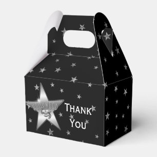Caixas de Favor de Festa de Aniversário ESTRELA PR