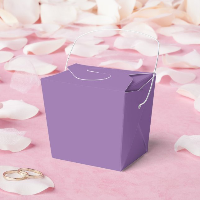 Caixas de Favor de Lavanda Suave Silenciada (Casamento)