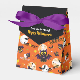 Caixas de Favor de Morcego Vampiro Feliz Halloween