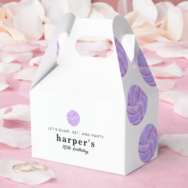 Caixas de Favor de Volei (Casamento)