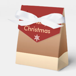 Caixas de Favor do Floco de Neve Feliz de Natal