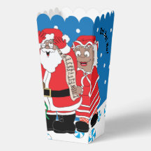 Caixas de Favor do Papai Noel de Natal DK