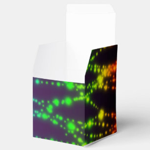 Caixas de Favor em Forma de Cubo com Luzes que Bri