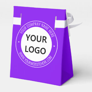 Caixas de Favor Modelo com Logotipo e Texto Person