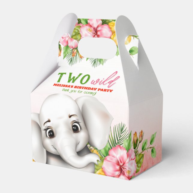 Caixas de Favor para 2º Aniversário da Safari de E (Frente)