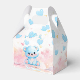 Caixas de Favor para Aniversário de Ursinhos Bebês