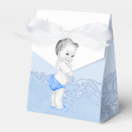 Caixas de Favor para Chá de Bebê do Príncipe Azul