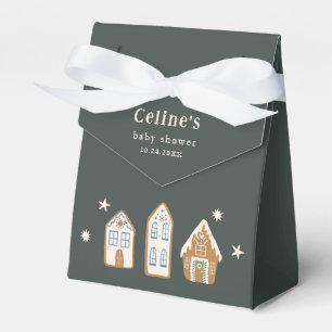 Caixas de Favor para Chá de Bebê Menino Casa de Bi
