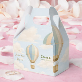 Caixas de Favor para Primeiro Aniversário de Balão
