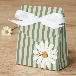 Caixas de Favor Personalizadas da Margarida Verde