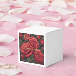 Caixas de Favor Personalizadas - Design Floral