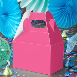 Caixas de Favor Personalizadas Rosa – Gable 4x2.5x