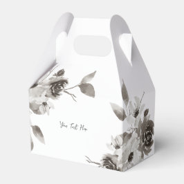 Caixas de Favor Personalizadas - Tons Sépia