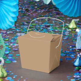 Caixas de Favoritos Castanho de Papel - Retire 2x2