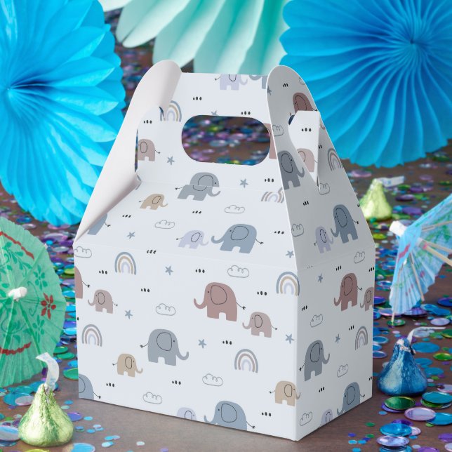 Caixas de Favoritos de Padrões de Elefante para Ma (Festa)