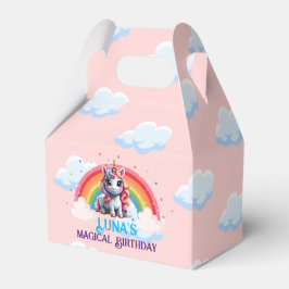 Caixas de Favoritos do Rainbow Party Unicorn
