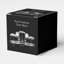 Caixas de favoritos personalizadas do carro vintag