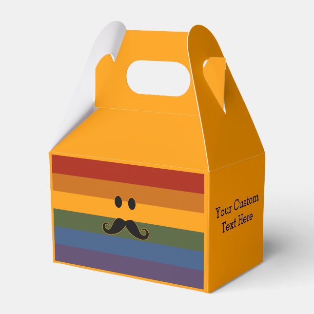 Caixas de favoritos personalizados do Orgulho de b (Frente)
