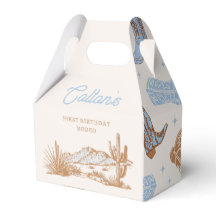 Caixas de Festa de aniversário do Cowboy