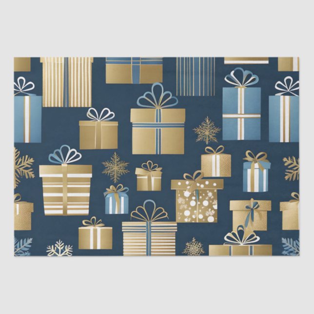 caixas de natal papel de tecidos (Frente )