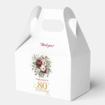 Caixas de Presente de 80º Aniversário Rosa Luxuoso<br><div class="desc">✅ Para itens correspondentes,  procure 42-80 em minhas coleções ✅</div>