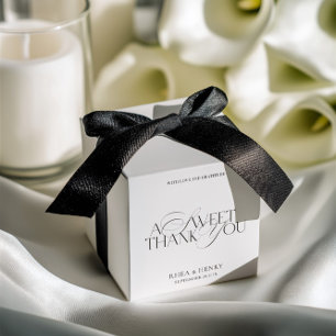 Caixas de Presente de Casamento Modernas Um Doce O
